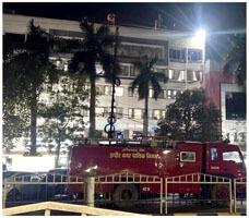 Fire broke out in the cardiac ICU of the hospital, created chaos