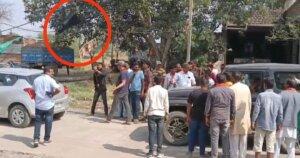 Villagers angry, black flags shown to BJP candidate