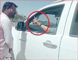 Mineral inspector's bad words, threat of police case to journalist