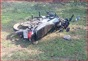 Robbery incident happened in broad daylight near Bagdi Phata