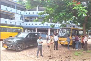 Intensive checking of school vehicles, drivers ran away with their vehicles