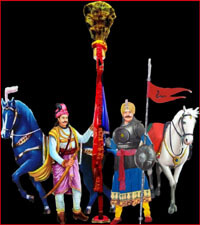 The Valmiki community will celebrate the birth anniversary of the five heroes on Tuesday