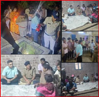 SP Collector arrived to meet the families of the deceased students