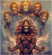 Do you know what happened when Tulsidas was writing Hanuman Chalisa?