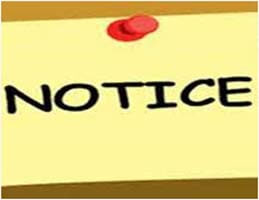 Notice to Manglesh Vyas and Narendra Jain on charges of financial embezzlement of Rs 60 lakh