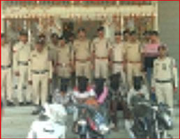 पुलिस ने बड़ी चोरी व लूट की घटना का किया खुलासा