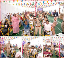 A wave of happiness was seen among the disabled people, they expressed their gratitude to MY government from their heart
