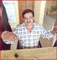 Patwari arrested taking a bribe of 40 thousand