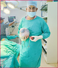 Shyam Hospital doctors' success in making complex operations successful