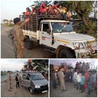 Major action taken against drivers violating traffic rules