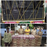 Another major action against illegal liquor transportation