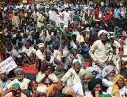 The agitation will continue as the farmers' demands have not been met.