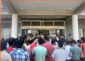 Public anger over speeding bikes, police station surrounded